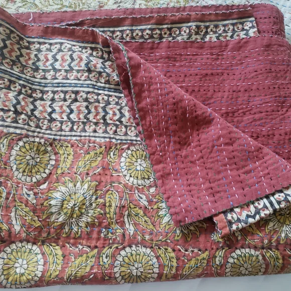 Chic Floral Patchwork Quilts Pillow Covers